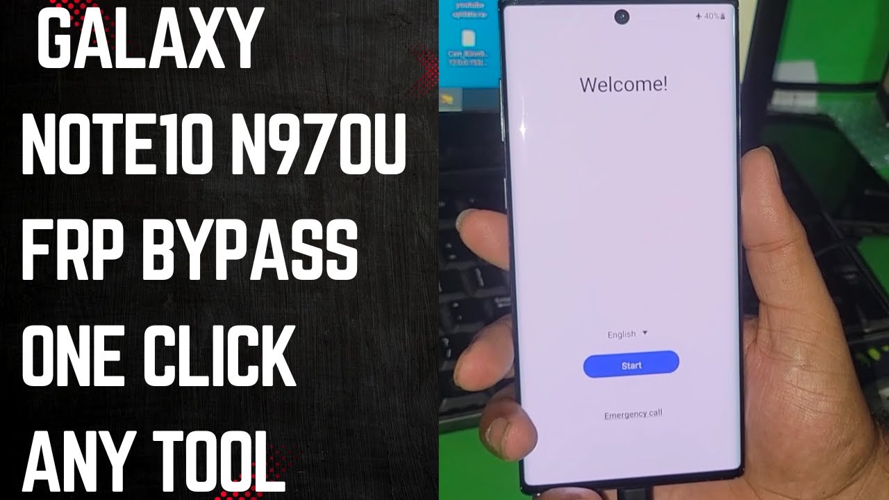 Unlock Galaxy Note10 SM-N970U FRP with Just One Click Using Any Tool Unlock Galaxy Note10 SM-N970U FRP with Just One Click Using Any Tool