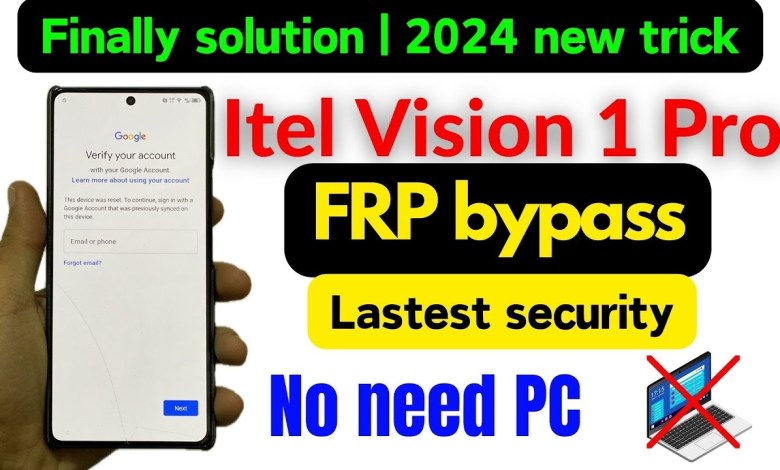 Itel Vision 1 Pro FRP bypass | New trick 2024 L6502 FRP Itel Vision 1 Pro FRP bypass | New trick 2024 L6502 FRP
