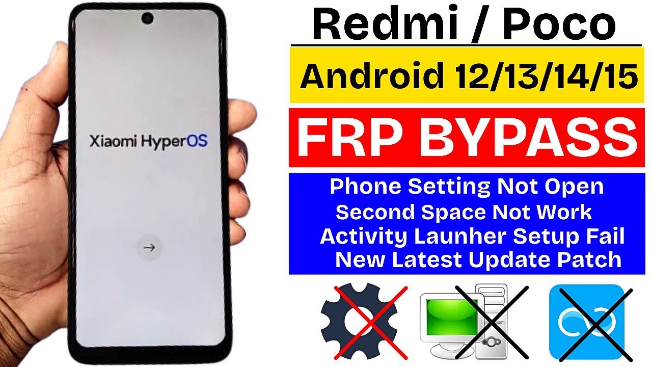 Unlocking Secrets: The Ultimate Guide to Google/FRP Bypass for All Redmi and Poco Devices in 2025! Unlocking Secrets: The Ultimate Guide to Google/FRP Bypass for All Redmi and Poco Devices in 2025!