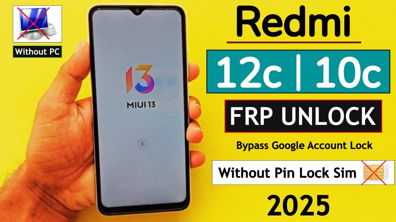 Unlocking Secrets: How to Bypass Google Account Protection on Xiaomi Redmi 10c and 12c! Unlocking Secrets: How to Bypass Google Account Protection on Xiaomi Redmi 10c and 12c!