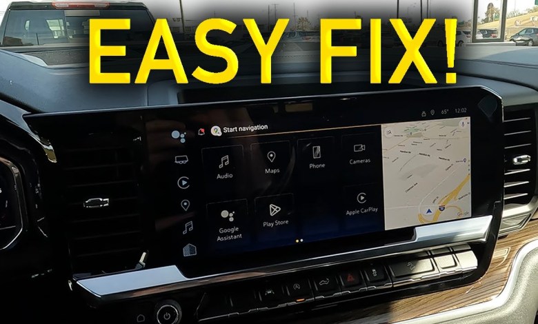 2024 Chevrolet Silverado 13.4 Inch Touchscreen Reset 2024 Chevrolet Silverado 13.4 Inch Touchscreen Reset