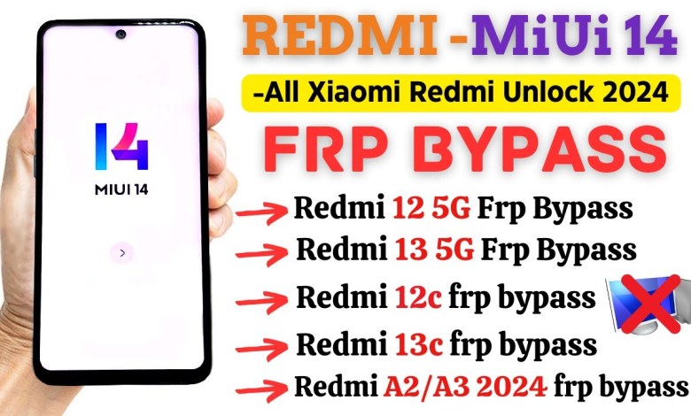 -Unlock Redmi MiUi 14 FRP Bypass Latest Security Xiaomi -Unlock Redmi MiUi 14 FRP Bypass Latest Security Xiaomi
