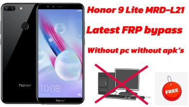 Honor MRD-L21 /Honor 9 Lite latest frp lock bypass Honor MRD-L21 /Honor 9 Lite latest frp lock bypass