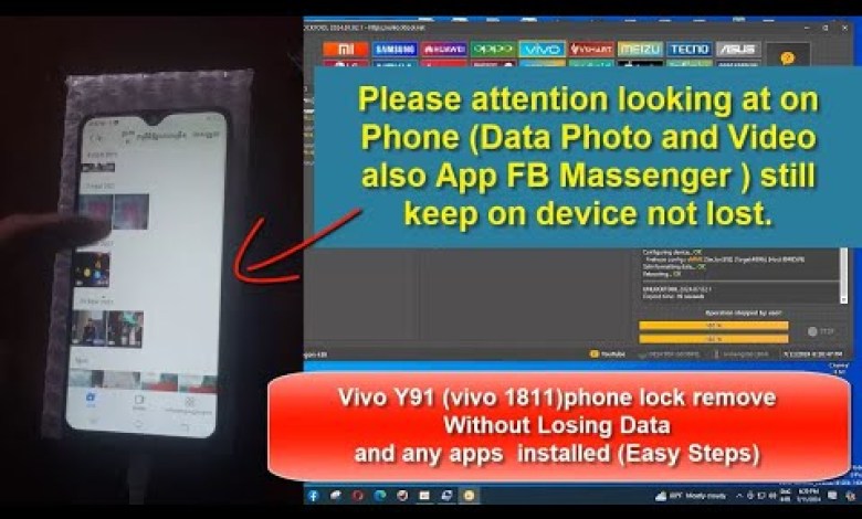 Vivo Y91 (vivo 1811)phone lock remove Without Losing Vivo Y91 (vivo 1811)phone lock remove Without Losing
