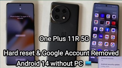OnePlus 11R 5G Hard Reset & Password, Pattren, pin OnePlus 11R 5G Hard Reset & Password, Pattren, pin