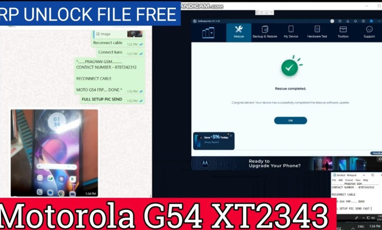 Unlock the Mystery: Motorola G54 5G XT2343 FRP Bypass Tool Unveiled Unlock the Mystery: Motorola G54 5G XT2343 FRP Bypass Tool Unveiled