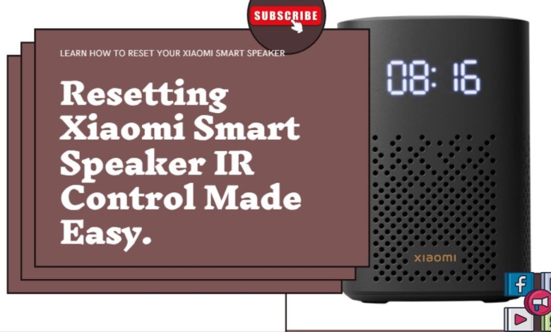 How To Reset Xiaomi Smart Speaker || Mi Smart Speaker How To Reset Xiaomi Smart Speaker || Mi Smart Speaker