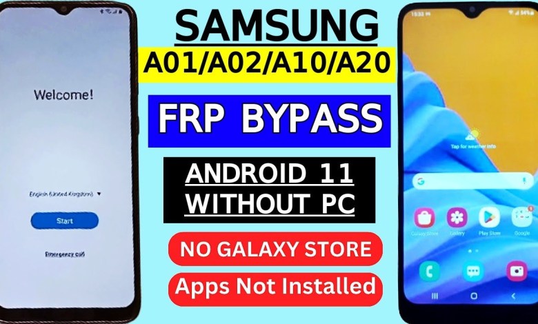 Samsung A10/A02/A20/A01 Frp Bypass Apps Not Samsung A10/A02/A20/A01 Frp Bypass Apps Not