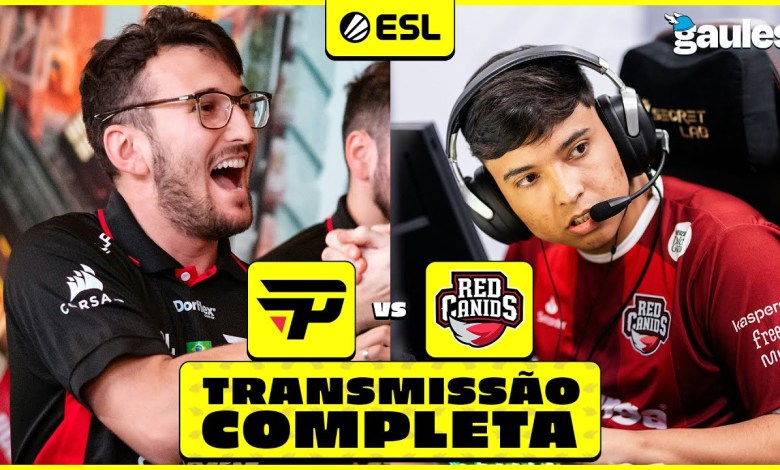 PAIN X RED CANIDS – ESL CHALLENGER 47 SA – Ao vivo e PAIN X RED CANIDS – ESL CHALLENGER 47 SA – Ao vivo e