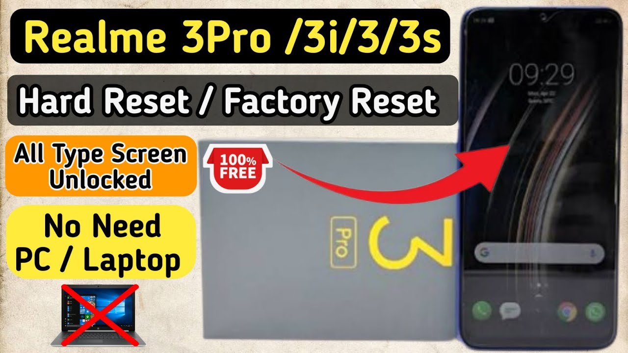 Realme 3 Pro Hard Reset | How to Hard Reset Realme | Realme 3 Pro Hard Reset | How to Hard Reset Realme |