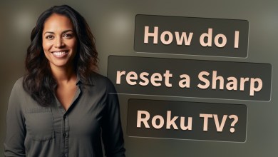 How do I reset a Sharp Roku TV? How do I reset a Sharp Roku TV?