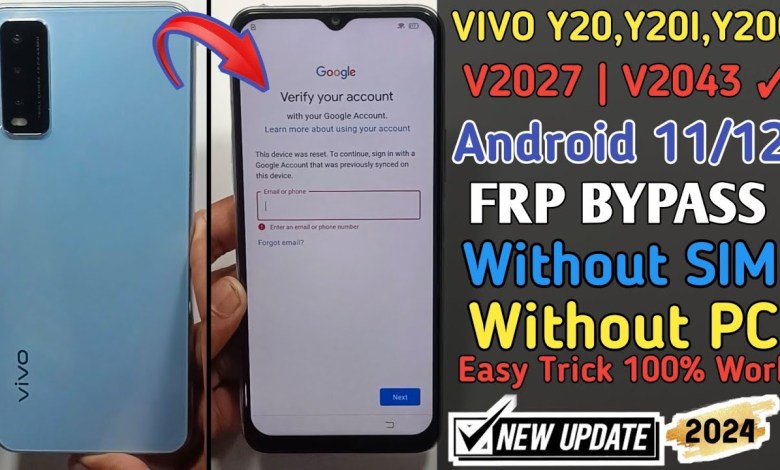 VIVO Y20 FRP Bypass Android 11/12 | New Method 2024 | VIVO Y20 FRP Bypass Android 11/12 | New Method 2024 |