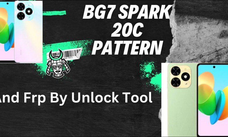 BG7 Tecno Spark 20C Pattern and Frp By Unlock Tool BG7 Tecno Spark 20C Pattern and Frp By Unlock Tool