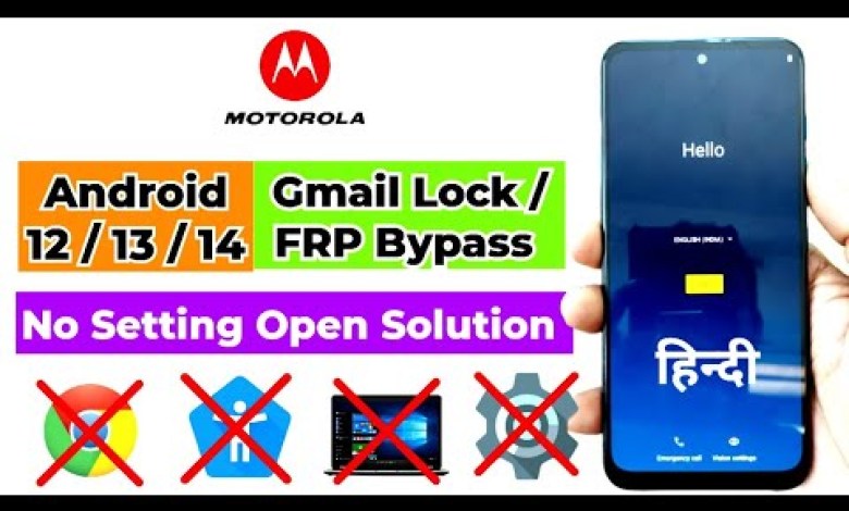 Unlocking Moto Android 12, 13, and 14 Google Lock – No PC Needed! Explore How. Unlocking Moto Android 12, 13, and 14 Google Lock – No PC Needed! Explore How.