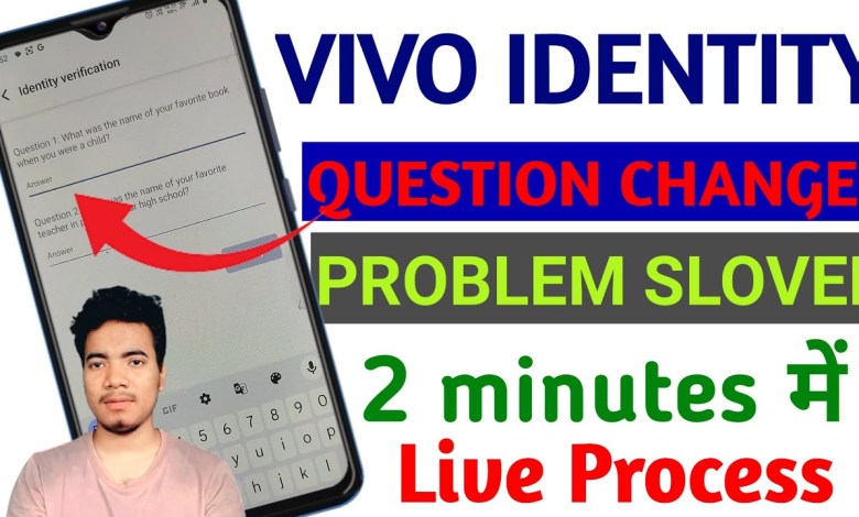Vivo Security Question Change | Vivo Identity Vivo Security Question Change | Vivo Identity