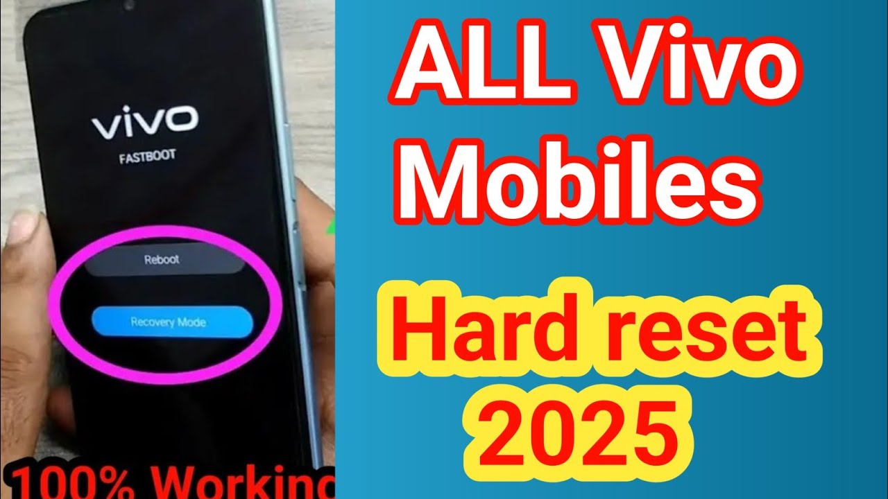 How To Hard Reset In Vivo Y20/ Y21/y51s/y100s/ Y11/ How To Hard Reset In Vivo Y20/ Y21/y51s/y100s/ Y11/