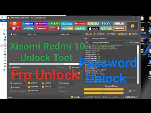 Xiaomi Redmi 10 Pattern Pin Frp Unlock by Unlock Tool Xiaomi Redmi 10 Pattern Pin Frp Unlock by Unlock Tool