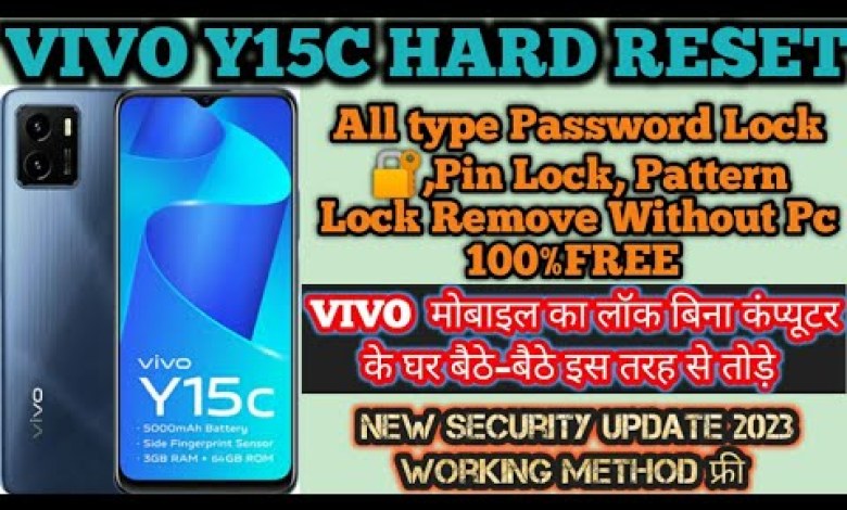 Vivo Y15c Ka Lock Kaise Tode || How to Remove Pattern Vivo Y15c Ka Lock Kaise Tode || How to Remove Pattern
