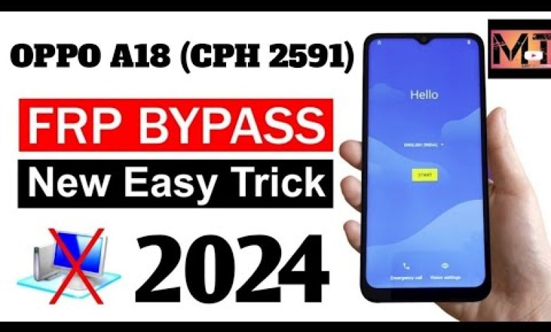 Oppo A18 Frp Bypass 2024 | Gmail Account Bypass | Oppo A18 Frp Bypass 2024 | Gmail Account Bypass |