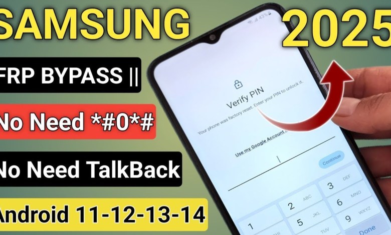 Unlock Samsung FRP with the Newest Methods in 2025 Running Android 11-14 Unlock Samsung FRP with the Newest Methods in 2025 Running Android 11-14