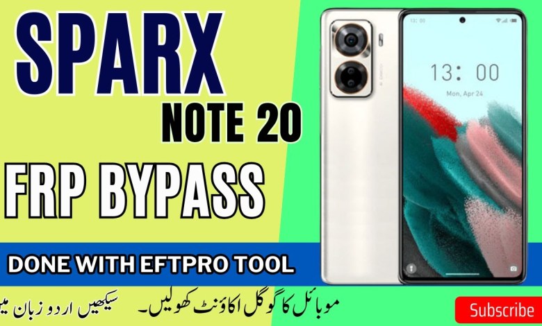 Sparx Note 20 FRP Bypass / Unlock / Factory Reset With Sparx Note 20 FRP Bypass / Unlock / Factory Reset With