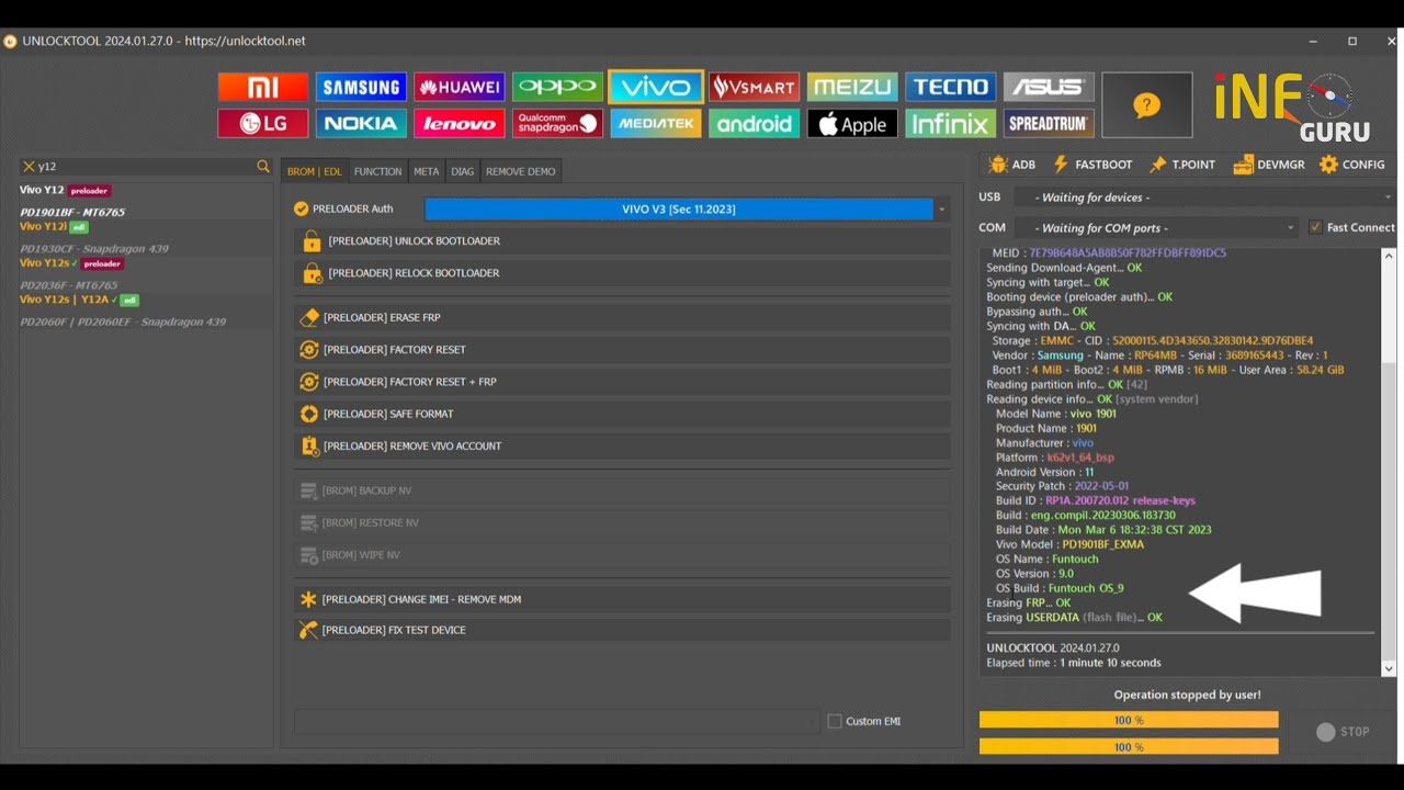 VIVO Y12 FACTORY RESET/FRP BY UNLOCK TOOL #2024 VIVO Y12 FACTORY RESET/FRP BY UNLOCK TOOL #2024