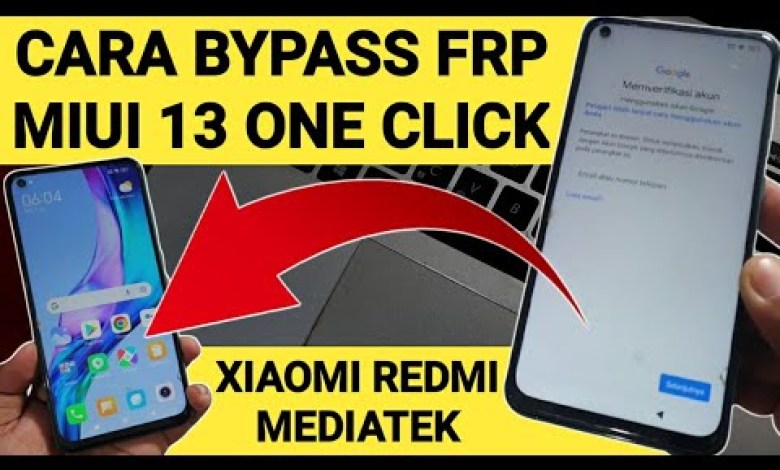 How to Bypass Frp Miui 13 all Redmi Mediatek series, one How to Bypass Frp Miui 13 all Redmi Mediatek series, one