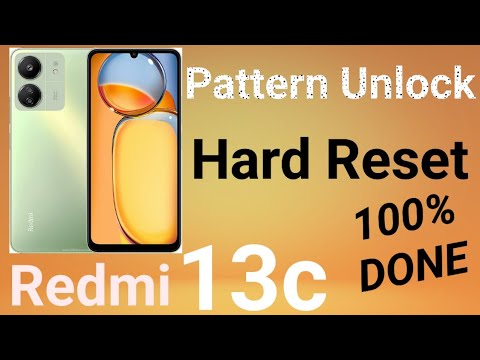 Redmi 13C Pattern Remove | Hard Reset Unlock By Mjk Redmi 13C Pattern Remove | Hard Reset Unlock By Mjk
