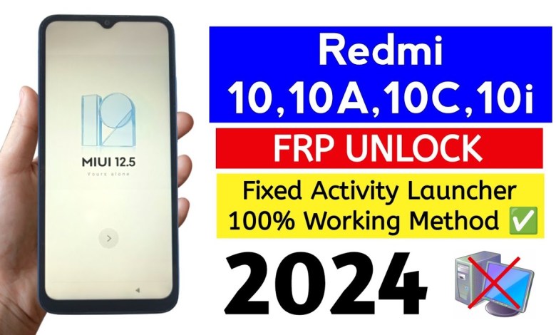 Redmi 10, 10A, 10c Gmail Frp Bypass MIUI12.5 (Without Redmi 10, 10A, 10c Gmail Frp Bypass MIUI12.5 (Without