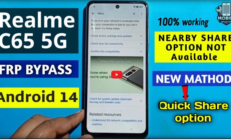 Unlock Realme C65 5G with a Google Account bypass! Unlock Realme C65 5G with a Google Account bypass!
