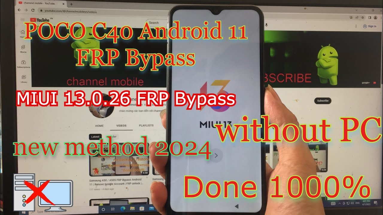 New Method 2024 | POCO C40 Android 11 MIUI 13.0.26 FRP New Method 2024 | POCO C40 Android 11 MIUI 13.0.26 FRP