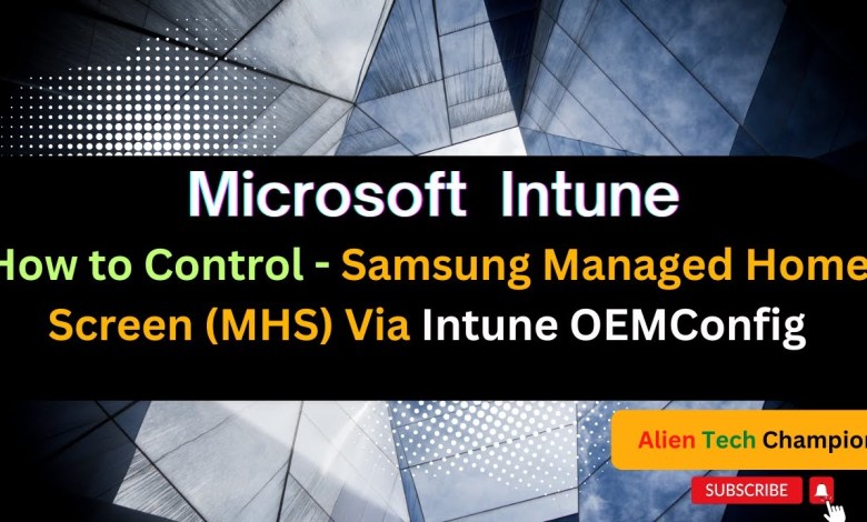 MS174- How to Control Managed Home Screen (MHS) via MS174- How to Control Managed Home Screen (MHS) via