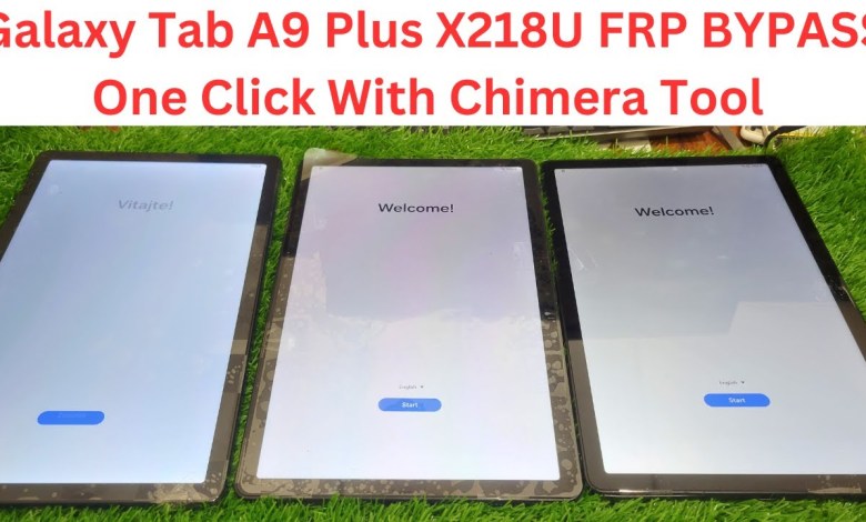 Unlock Galaxy Tab A9 Plus X218U’s FRP with just one click! Unlock Galaxy Tab A9 Plus X218U’s FRP with just one click!