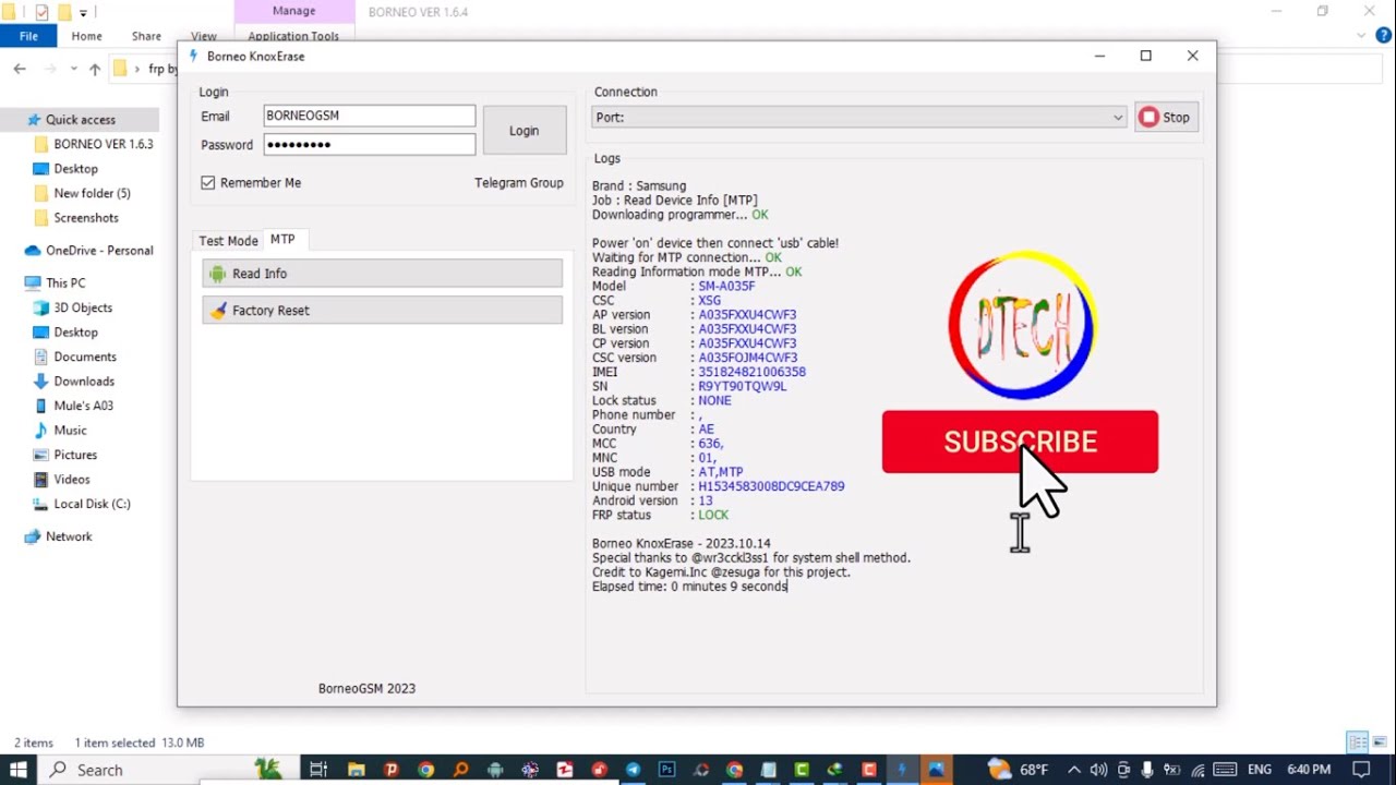 Borneo Knox Erase Tool V1.6.4 latest 2023 | remove KG Borneo Knox Erase Tool V1.6.4 latest 2023 | remove KG