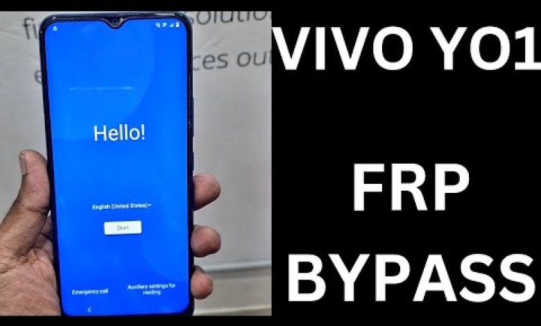 VIVO Y01 FRP BYPASS FREE VIVO Y01 FRP BYPASS FREE