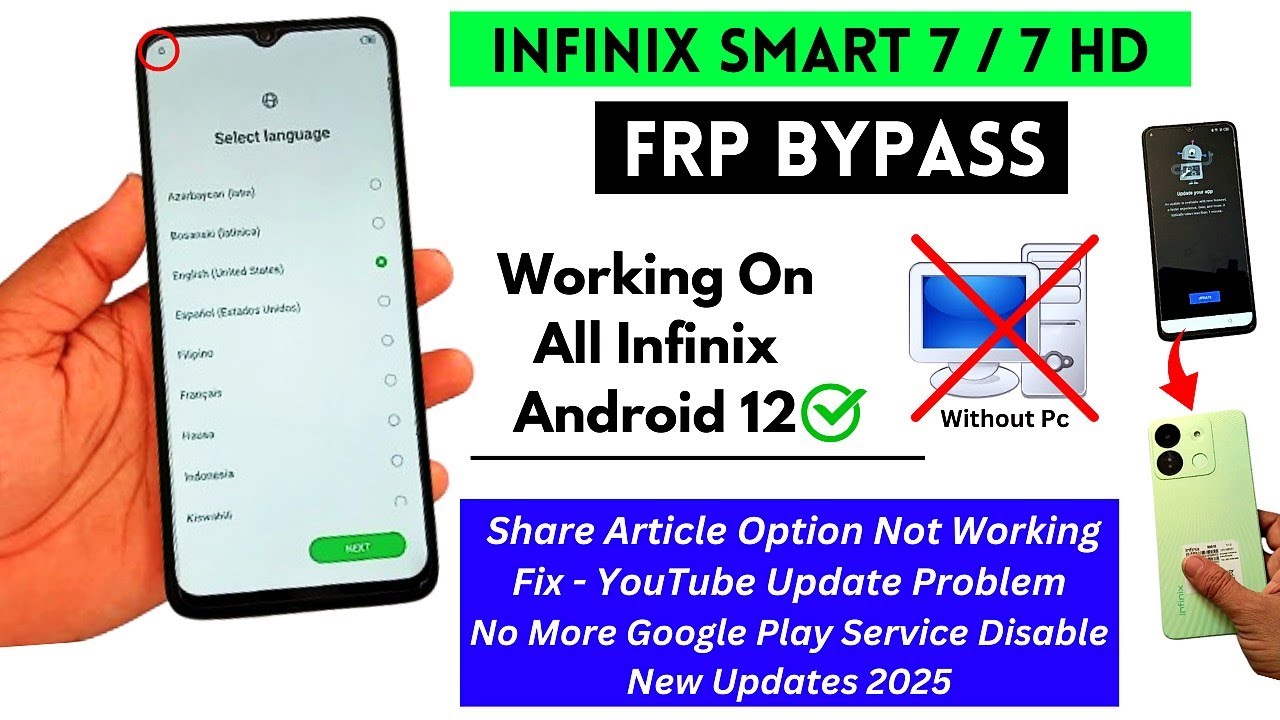 How to Bypass Infinix Smart 7/7 HD Frp Without PC | Learn How to Fix How to Bypass Infinix Smart 7/7 HD Frp Without PC | Learn How to Fix