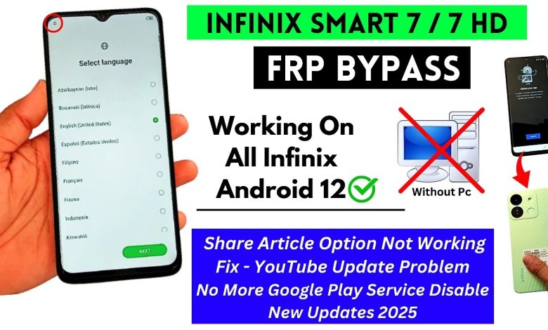How to Bypass Infinix Smart 7/7 HD Frp Without PC | Learn How to Fix How to Bypass Infinix Smart 7/7 HD Frp Without PC | Learn How to Fix