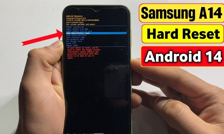 Samsung Galaxy A14 Hard Reset || Pattern Unlock 2024 Samsung Galaxy A14 Hard Reset || Pattern Unlock 2024