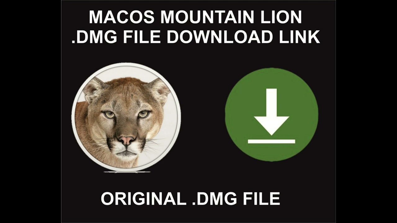 MacOS Mountain Lion Full Original DMG File Download MacOS Mountain Lion Full Original DMG File Download