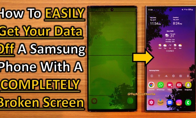 Samsung Phone With A Broken Screen? Here Is How Samsung Phone With A Broken Screen? Here Is How
