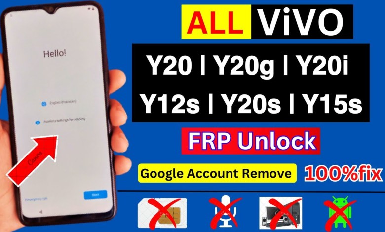 ViVO Y20/Y20g/Y12s/Y20i/Y15s || FRP Bypass || Google ViVO Y20/Y20g/Y12s/Y20i/Y15s || FRP Bypass || Google