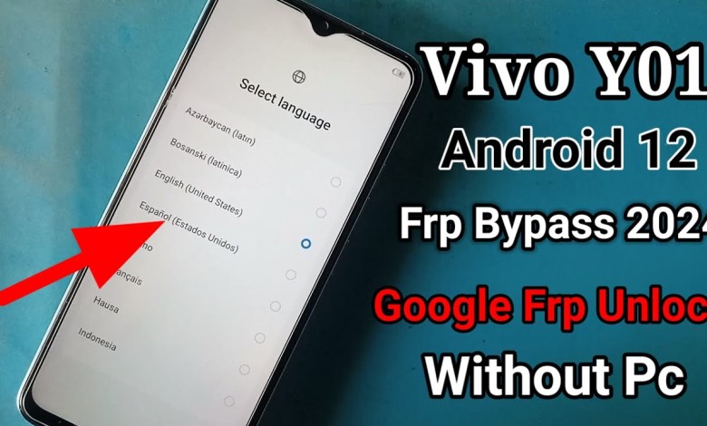 Vivo Y01 FRP Bypass 2024 – Discover How to Bypass FRP on Vivo Y01 without hassle! Vivo Y01 FRP Bypass 2024 – Discover How to Bypass FRP on Vivo Y01 without hassle!