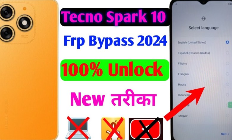 Tecno Spark 10 FRP Bypass Android 13 | Tecno KI5Q FRP Tecno Spark 10 FRP Bypass Android 13 | Tecno KI5Q FRP