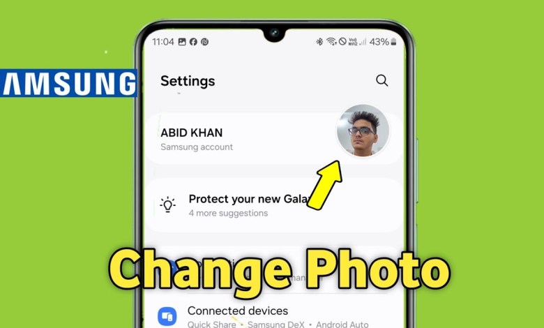 How to Change profile picture on Samsung Galaxy How to Change profile picture on Samsung Galaxy