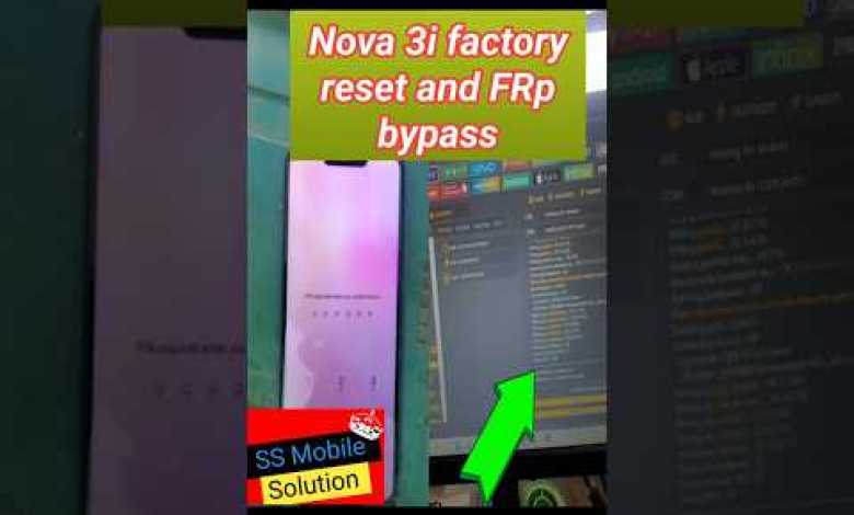 nova 3i screen lock & FRp bypass only 1 click nova 3i screen lock & FRp bypass only 1 click