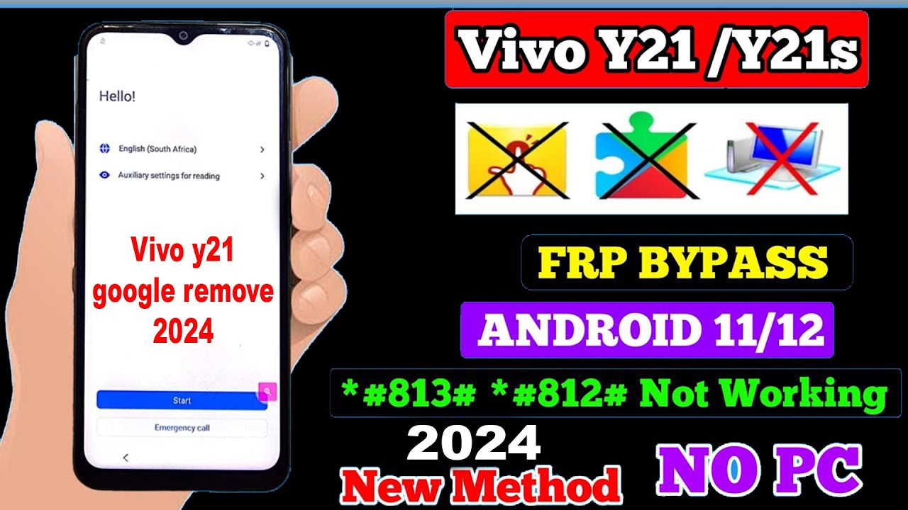 Vivo Y21/Y21T FRP Bypass Android 13 Without PC 2024 Vivo Y21/Y21T FRP Bypass Android 13 Without PC 2024