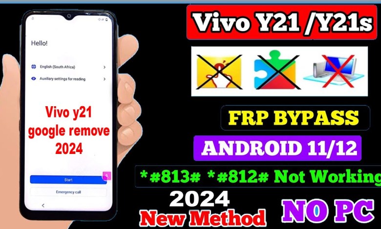 Vivo Y21/Y21T FRP Bypass Android 13 Without PC 2024 Vivo Y21/Y21T FRP Bypass Android 13 Without PC 2024