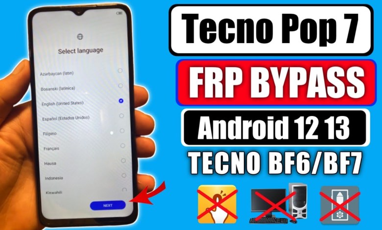 Tecno Pop 7 FRP Bypass Android 12 | Tecno BF6 Google Tecno Pop 7 FRP Bypass Android 12 | Tecno BF6 Google
