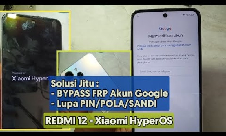 Redmi 12 Solution BYPASS FRP Forgot Google Account Without PC Redmi 12 Solution BYPASS FRP Forgot Google Account Without PC