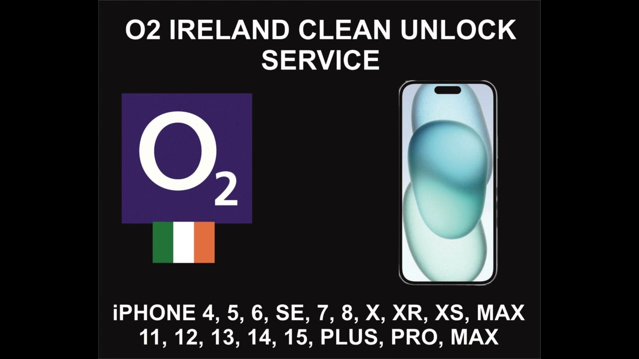 O2 Ireland iPhone Unlock Service, iPhone All Models O2 Ireland iPhone Unlock Service, iPhone All Models